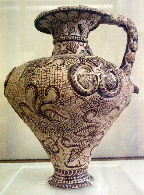 Vase minoen aux argonautes - 3500 BP