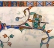 Détail du psautier de Gorleston (1310-1324) - crédit photo Chris Mc Glashon - BLL