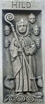 Ste Hilda mémorial à Whitby