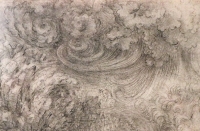Le déluge, Léonard de Vinci (1517/1518) - Windsor castel, the Royal collection