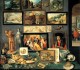 Cabinet d'un collectionneur peint par Frans II Francken en 1636