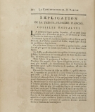 Dezallier - Explications Planche fossiles n°29 - édition 1742