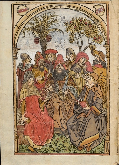 Page de garde "Hortus sanitatis" - Jacobus Meydenbach (1491) - BLL