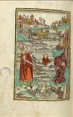 Page de garde de "Tractatus de pescibus" - Jacobus Meydenbach (1491) - BLL