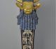 Grande lyre à décor de mosaïque provenant d'une tombe royale à Ur : or, lapis-lazuli, coquille nacrée, argent, bitume et bois - détail - v. -2600 BC - © Penn Museum de Philadelphie