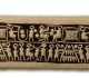 Sceau cylindre en columelle de coquillage et son impression - Mari - 2400 BC - © Musée de Damas