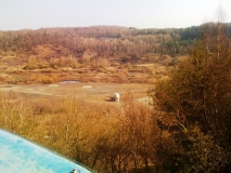messel 2013 - Vue du site depuis la plateforme - Photo jacques Dillon