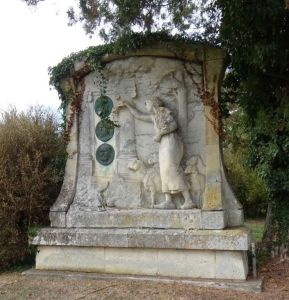 Monument la bergère en hommage aux professeurs de l'école - Deherain (1830-1902), Mussat, Sanson - Photo  Didier Rykner