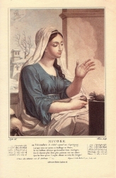 Nivôse, où l’on trouve pèle mêle le jour de la Houille, du Bitume, du Soufre, du Granit, du Grès, du Silex, du Marbre...