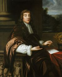 Portrait d'un mathématicien - portrait supposé de Robert Hooke vers 1680 par Mary Beale