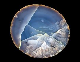 Agate - Brésil - © MNHN Francois Farges