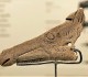 Contour d'une tête de ch découpée et gravée dans un os - Grotte d'Enlène à Montesquieu-Avantès (Ariège) - Epoque magdalénienne (12 000 à 14 000 ans) - Musée de l'Homme