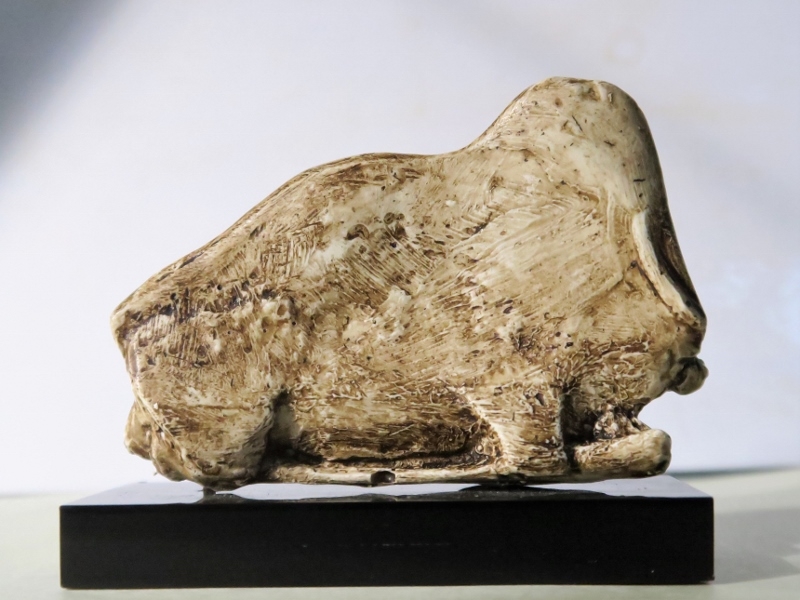 Mammouth - La Canecaude (11) - Fragment de propulseur en bois de renne.