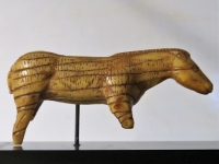 Cheval de Lourdes - Grotte "les Espelugues" (65) en ivoire de mammouth découvert en 1886 - 13000 BP - L=7,3 cm
