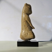 Représentation animale (écureuil ou marmotte) - Abri de Laugerie Basse (24) en bois de Renne - 17000 BP