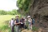 JJ_Rockeskyllerkopf, paroi du cratère et coulée posterieure, equipe
