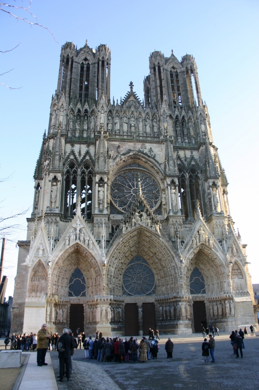 La façade de la cathédrale - photo Claude Hy