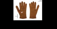 Paire de gants en byssus (1847) -  © Marie Hennion - MNHN 2020 -The-molluscs-collection-IM-of-the-Museum-national-d'Histoire-naturelle Paris