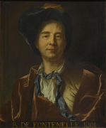 Portrait de Bernard de Fontenelle en 1713 - photo Rmn.fr - Château de Versailles