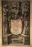 Sigellius - Frontispice « De humani corporis Fabrica libri X tabulis aere incisis exornati », publié à titre posthume en 1627