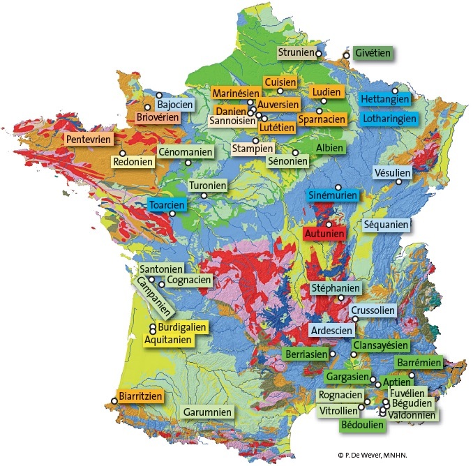 47 étages définis en France