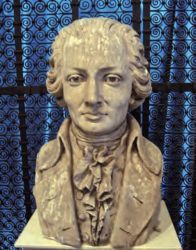 Buste de Jean Etienne Guettard réalisé par le sculpteur étampois Elias Robert au XIXe- Retrouvé en 2008 il est visible au musée d\'Étampes © P. De Wever