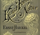 Ernst Haeckel "Kunst Formen von der Natur" (1904) - "Formes artistiques de la nature"